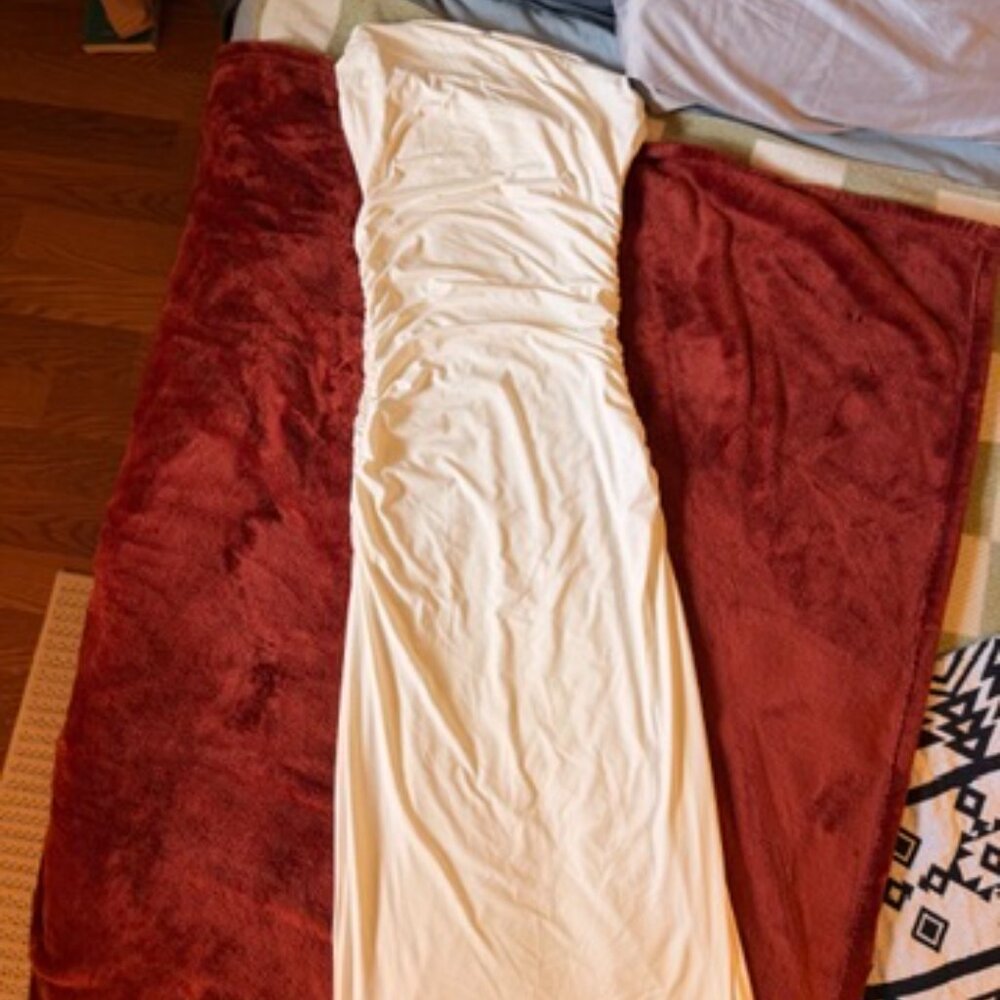 Meshki White Bodycon Dress